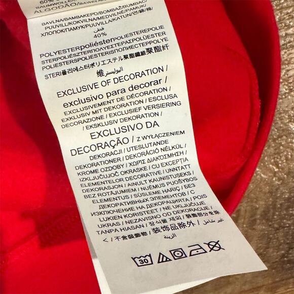 Fanatics Kansas City Chiefs Super Bowl LVIII Champions Hoodie L Red New w/o Tags - Picture 6 of 9